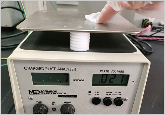 防静电手套静电衰减测试.jpg